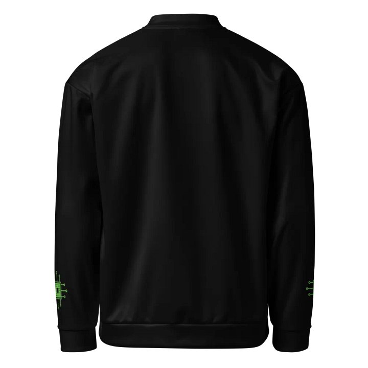 Black Tech Bomber Jacket product image (2)