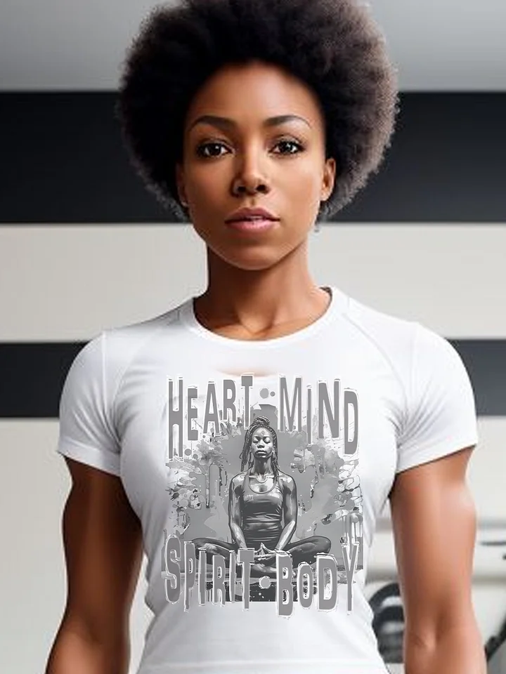 Takes Heart Mind Spirit Body Fitness Meditation Trainer T-Shirt product image (2)
