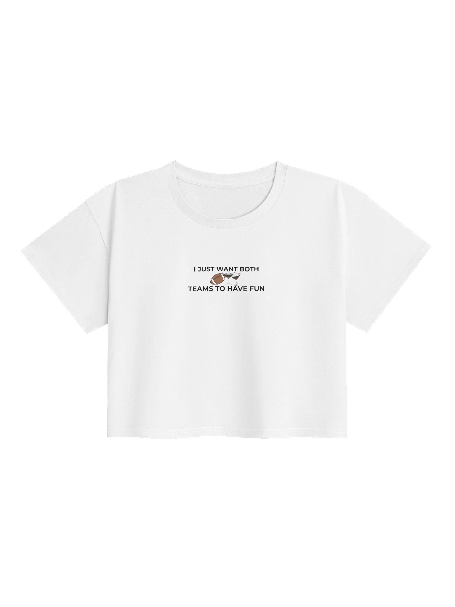 Just Fun Crop Top product image (1)