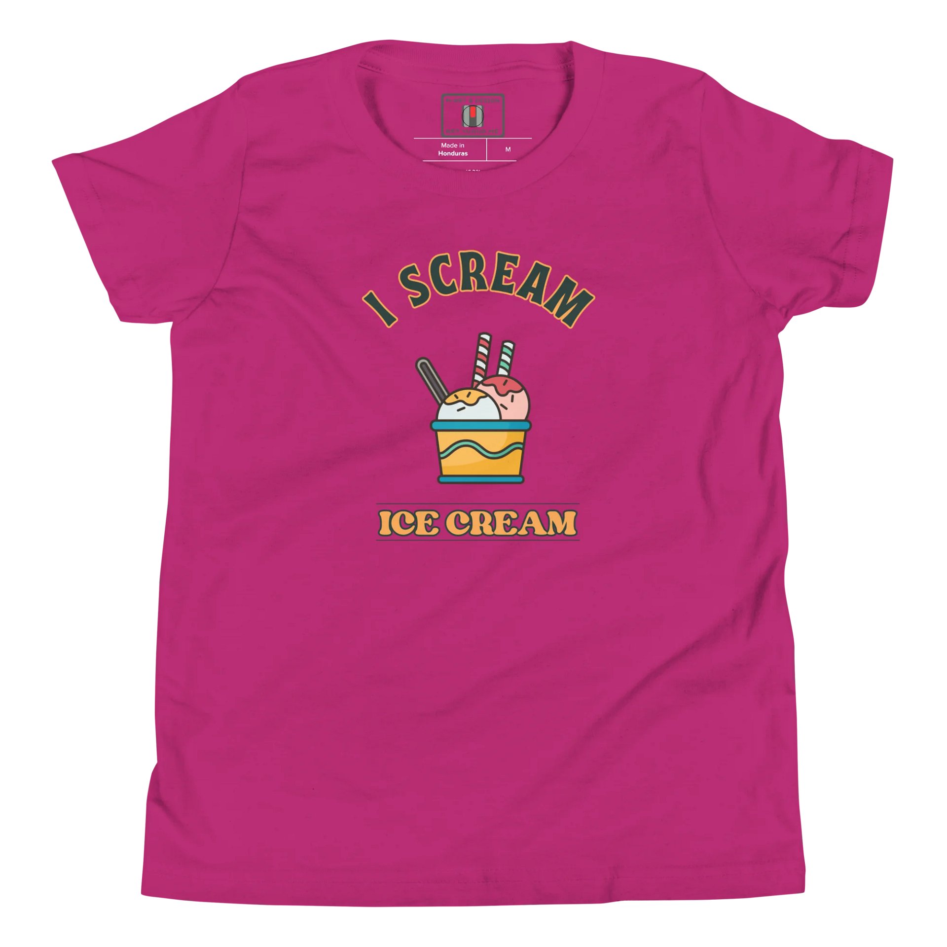 I Scream for Ice Cream Youth T-Shirt product image (23)