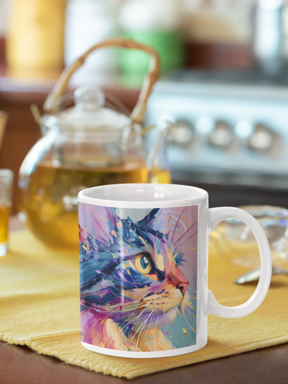 Painterly Maine Coon Mug product image (1)