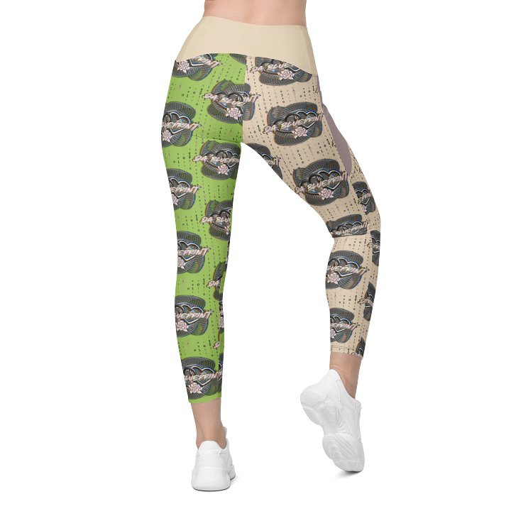 Crossover Leggings with Pockets product image (2)