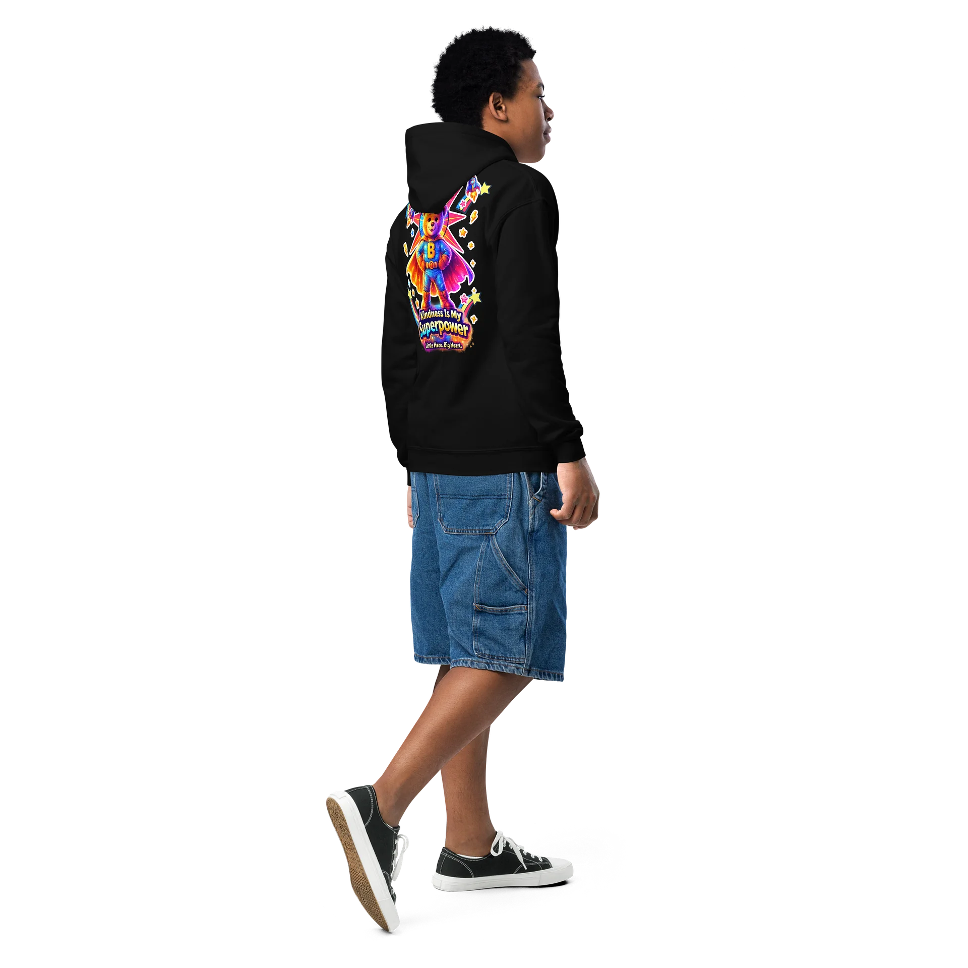 Bobzie™ Superhero Hoodie – Kindness Is My Superpower by FayzieBobs product image (5)