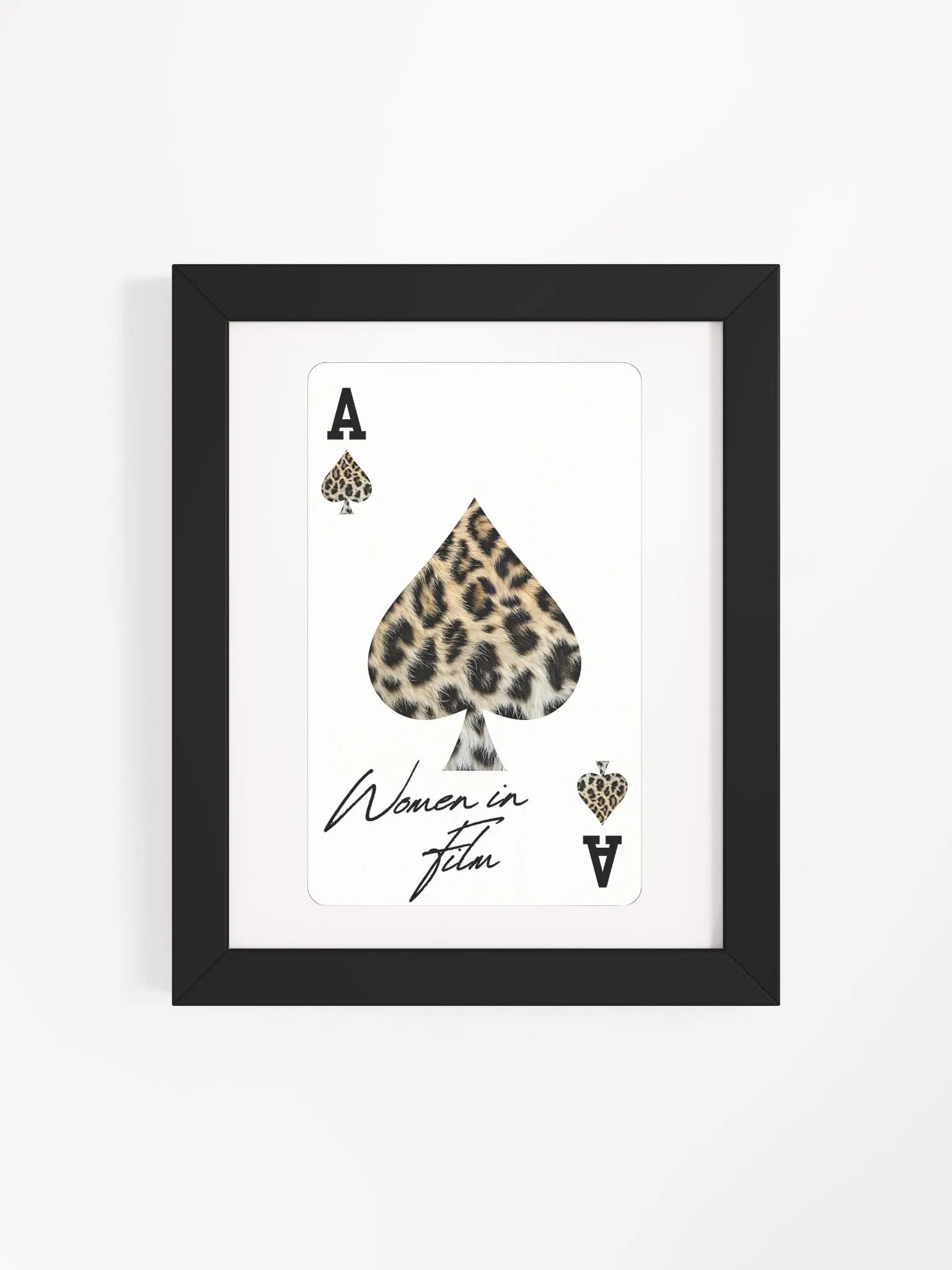 WIF PLAYING CARD FRAMED POSTER product image (63)