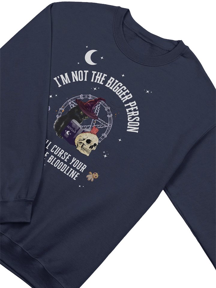 I'm Not The Bigger Person I Will Curse Your Entire Bloodline Sweatshirt product image (25)