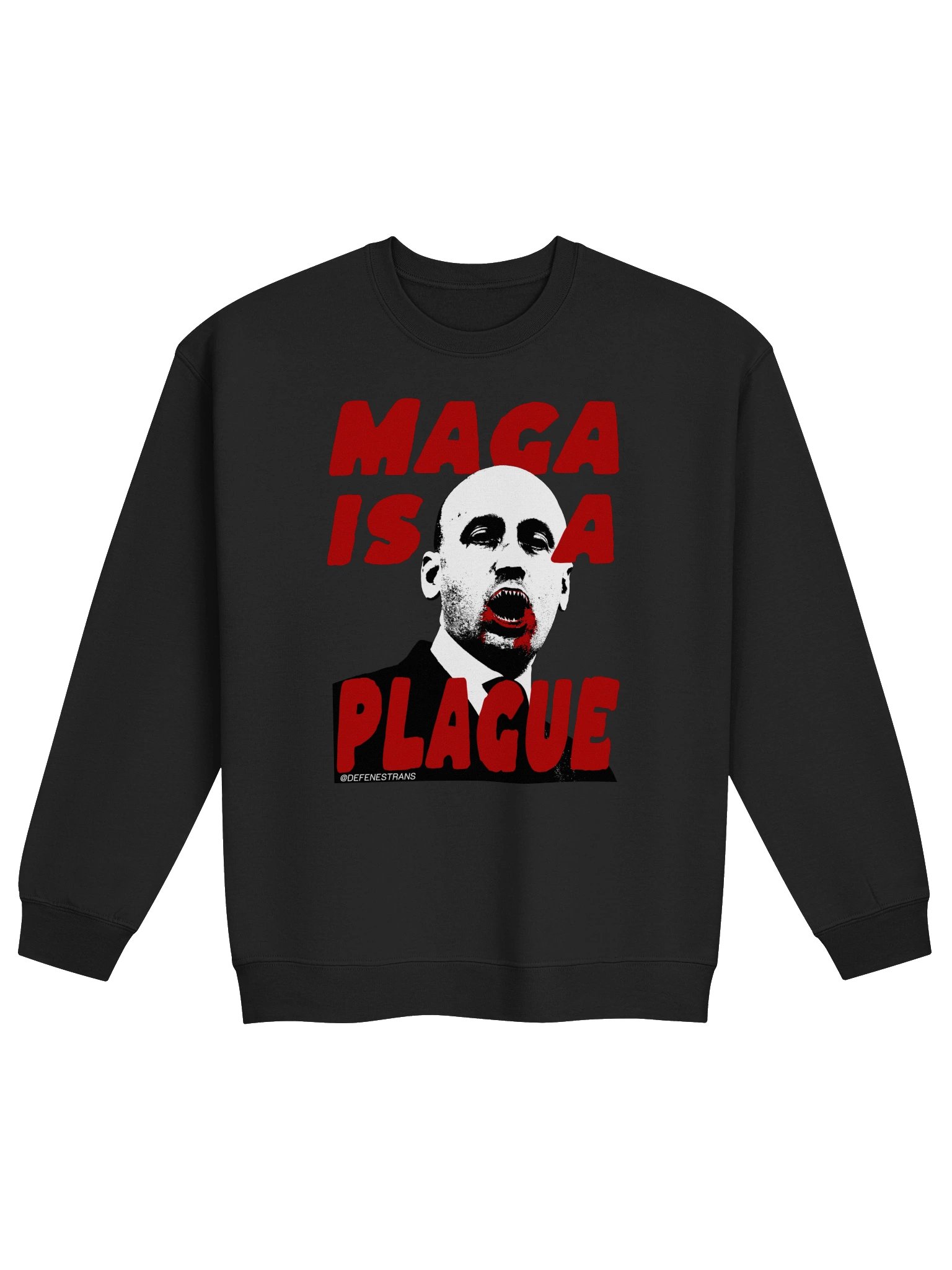 MAGA Is a Plague Sweatshirt product image (2)