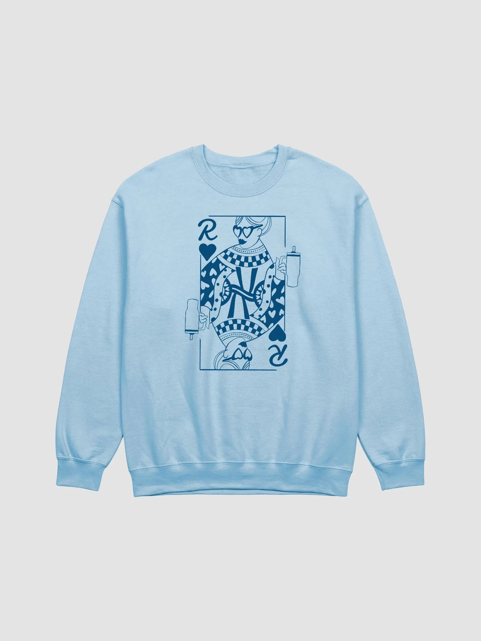 Valentines Sweater Blue product image (1)