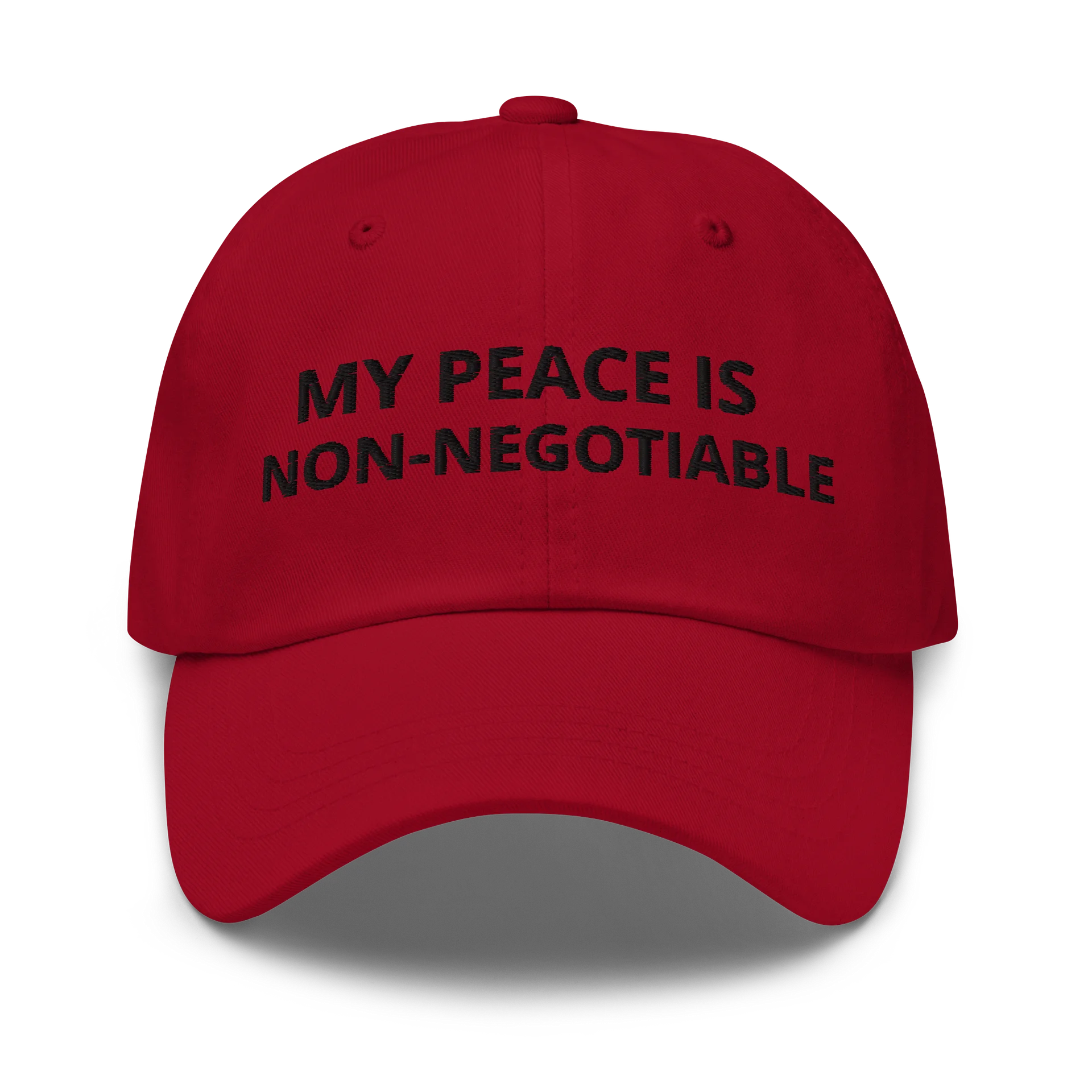 My Peace Is Non-Negotiable Cap product image (1)