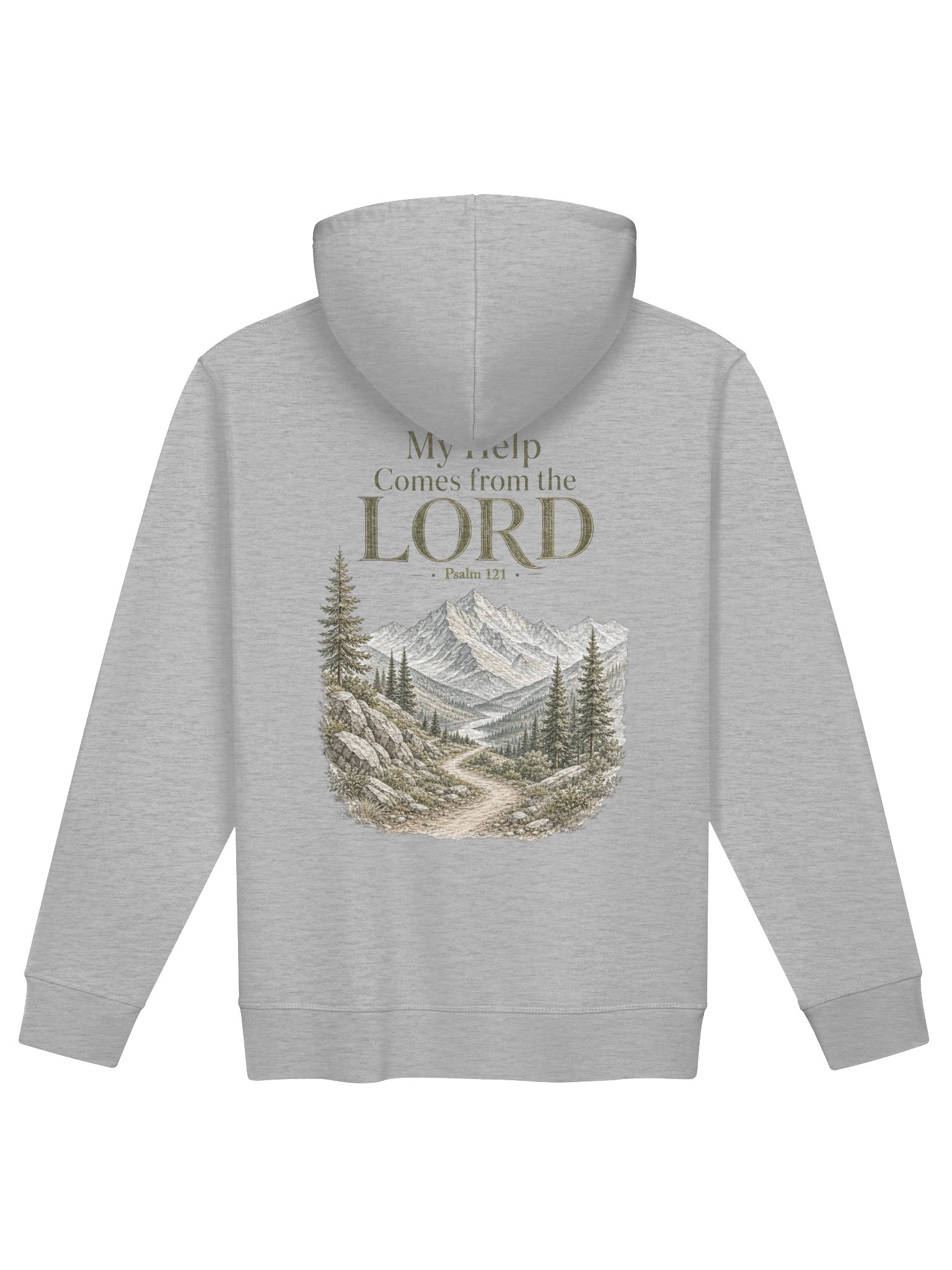 Psalm 121 My Help Comes from the Lord Christian Hoodie product image (1)