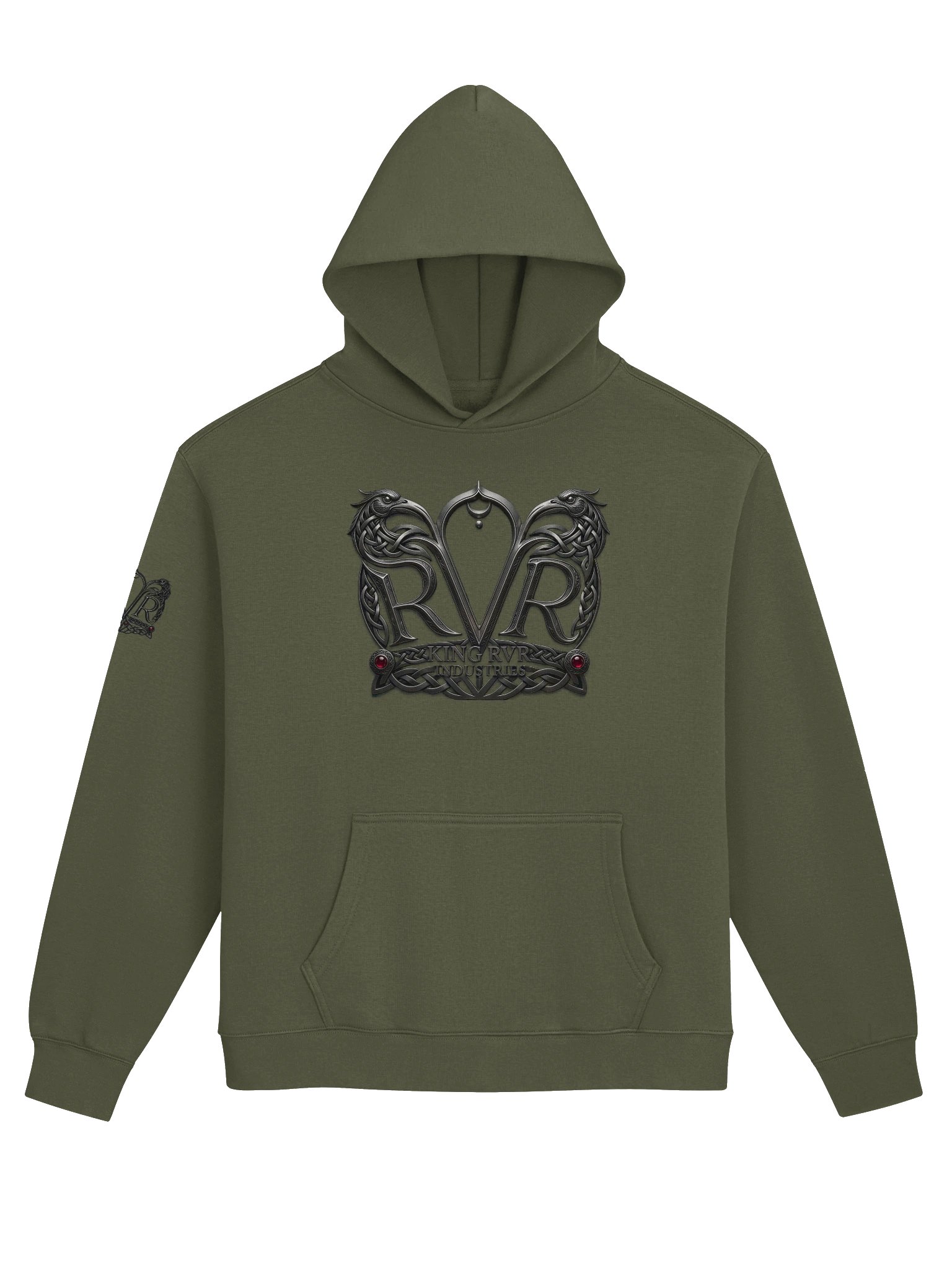 KING RVR Industries Ornamental Emblem Hoodie product image (25)