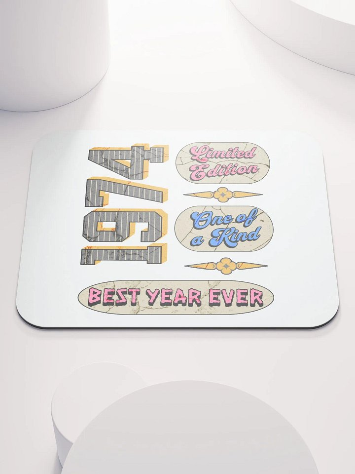 Limited Edition 1974 Vintage Texts Mouse Pad product image (1)