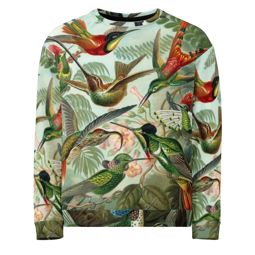 Hummingbirds by Ernst Haeckel Sweatshirt product image (1)