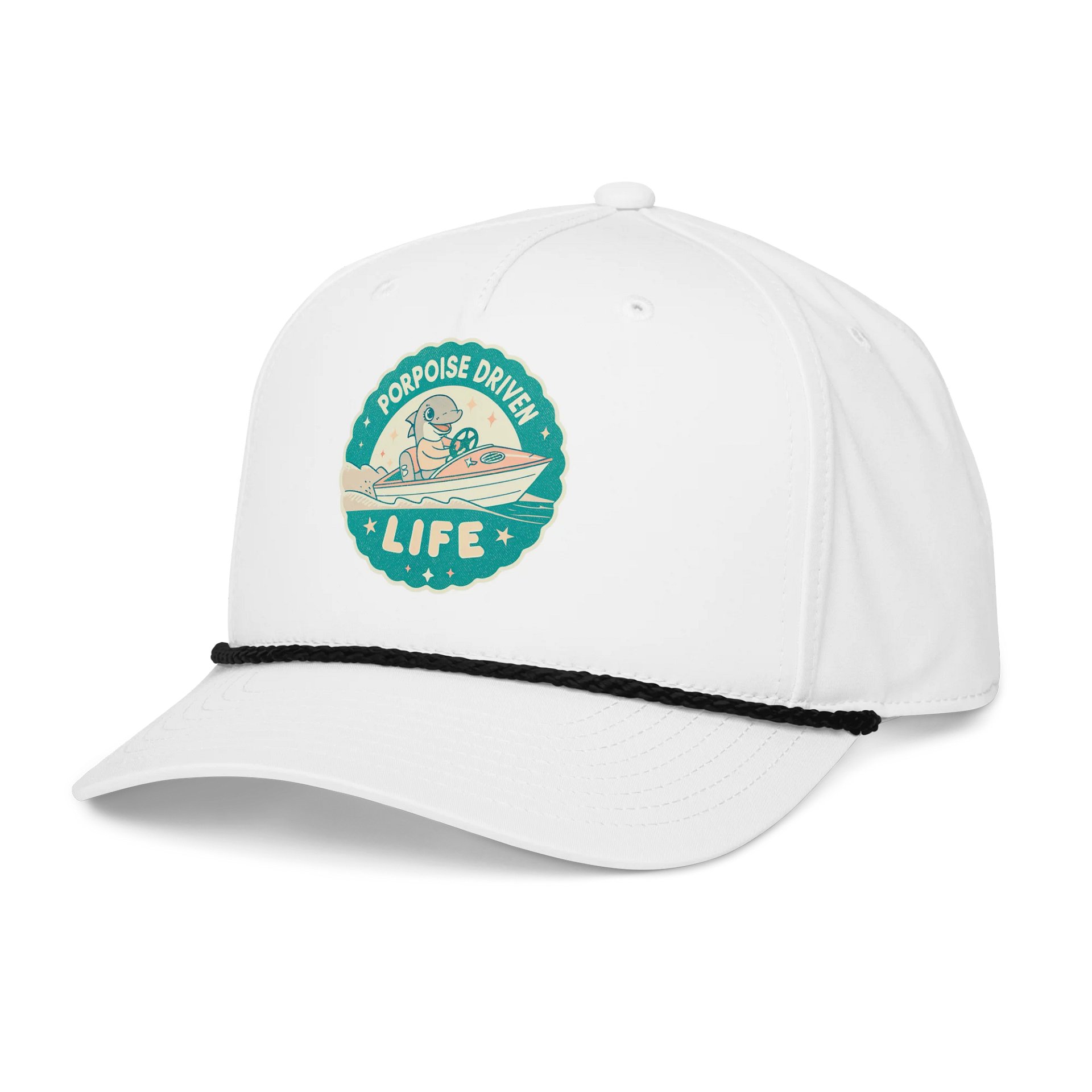 Porpoise Driven Life Retro Cap product image (3)