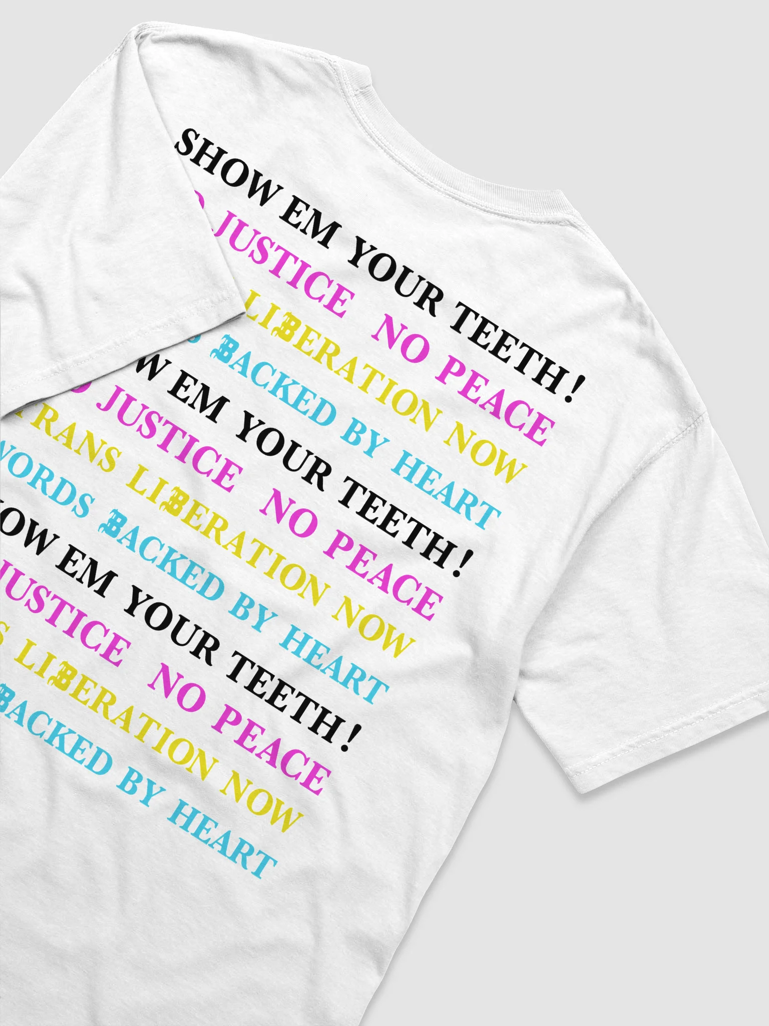Pride shirt white product image (4)