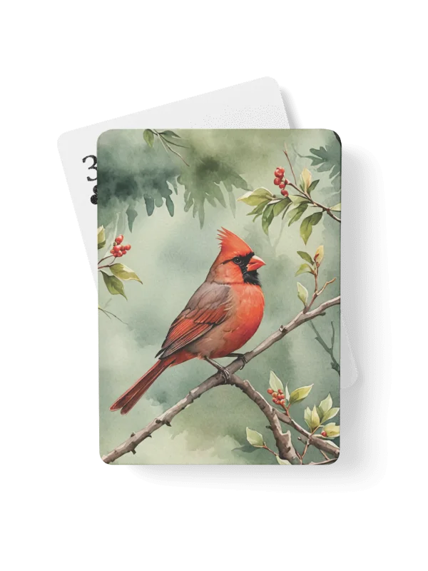 Northern Cardinal Poker Playing Cards product image (1)