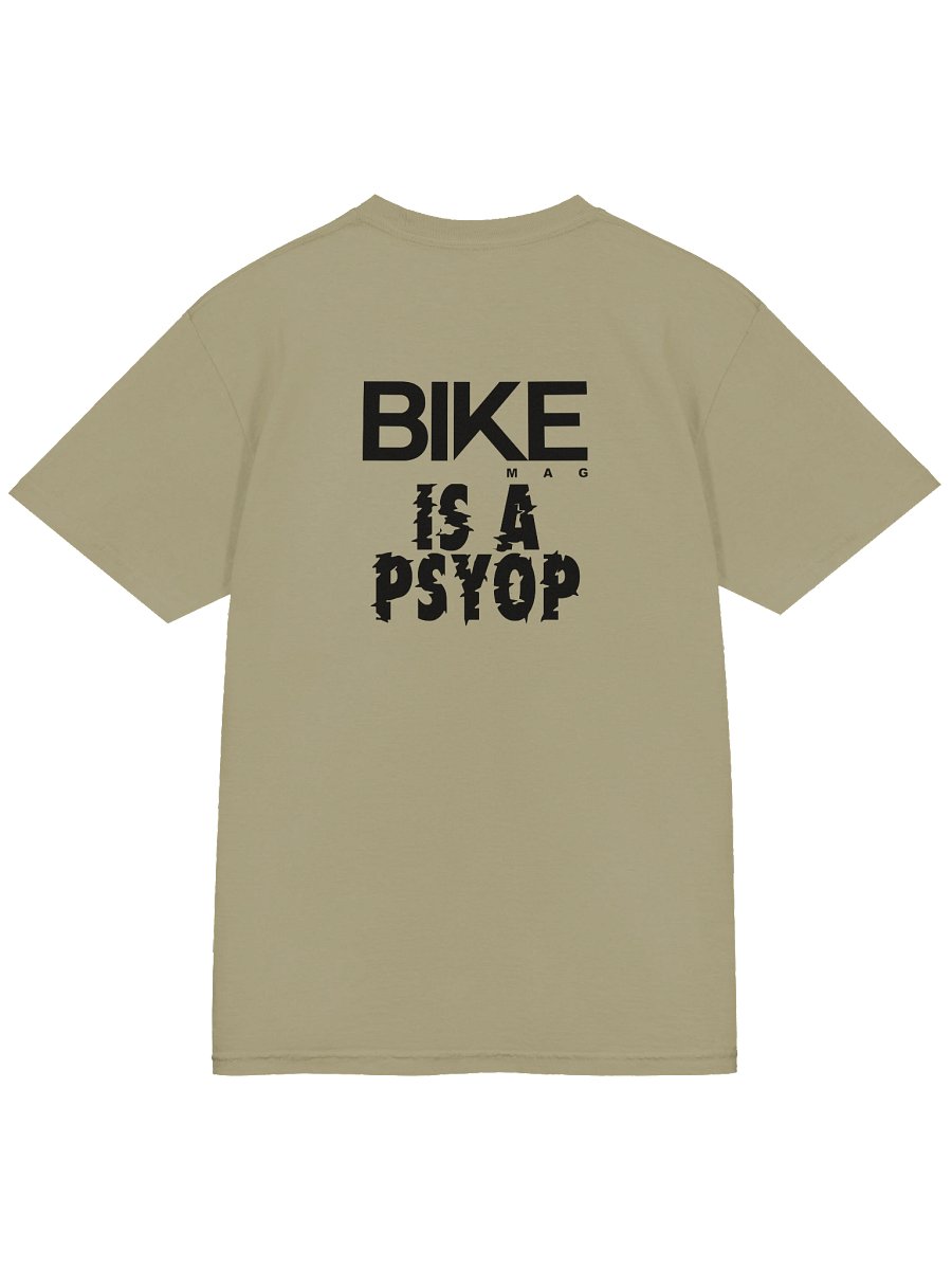 BIKE Mag Is A Psyop Shirt (Dark Logo) product image (74)