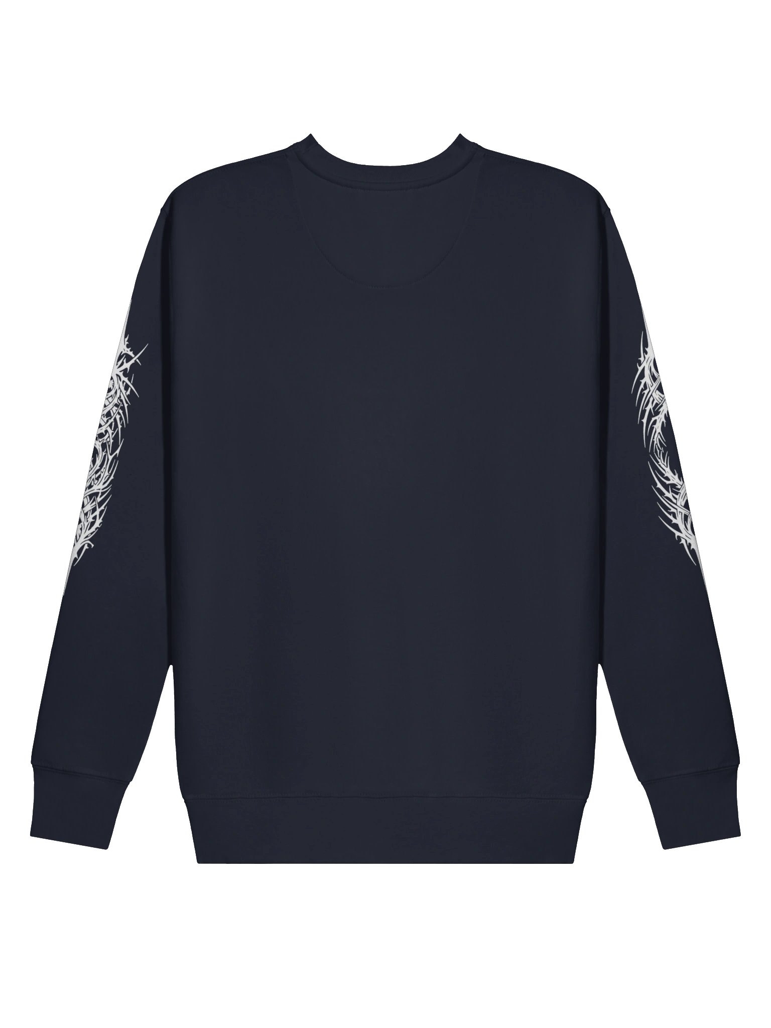 White sleepDistorted logo sweatshirt product image (5)