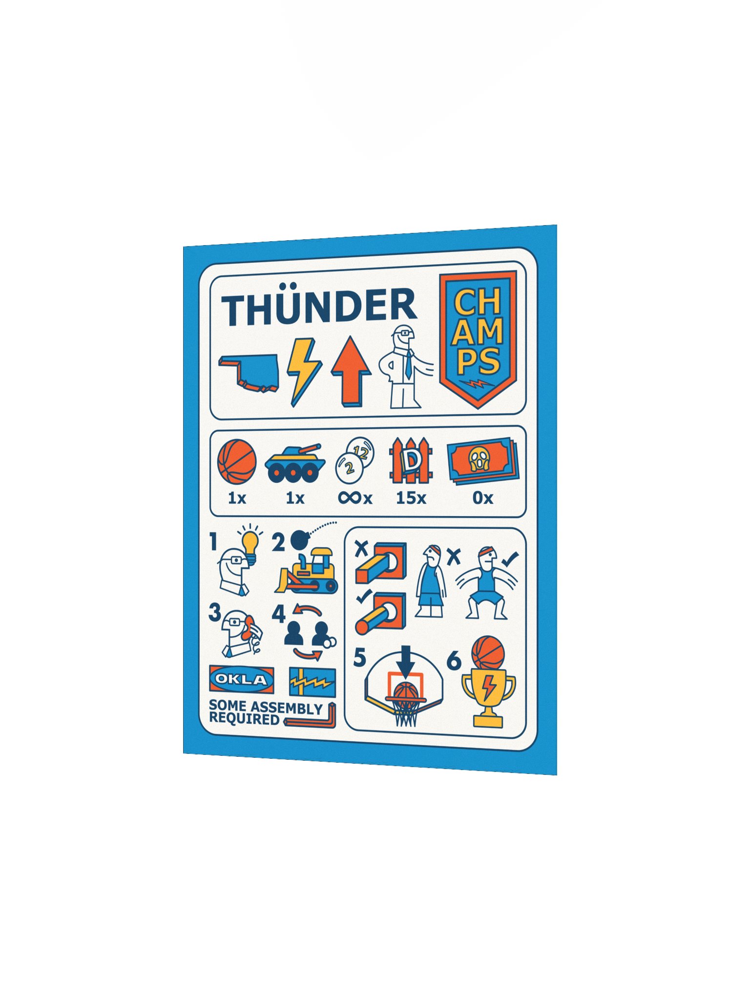 Thunder Team Building Art Print product image (4)