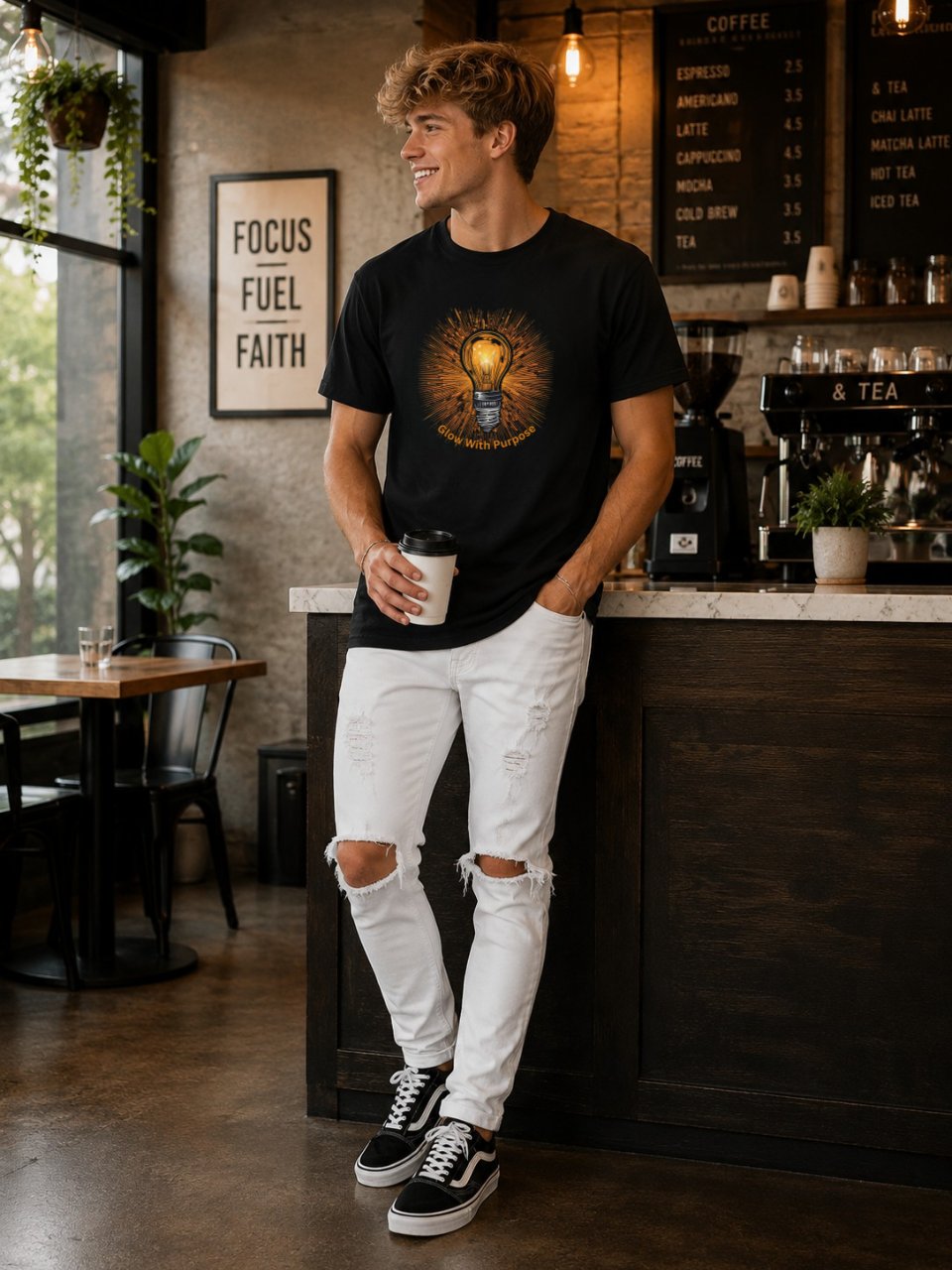 Glow With Purpose Graphic Tee #1 product image (1)