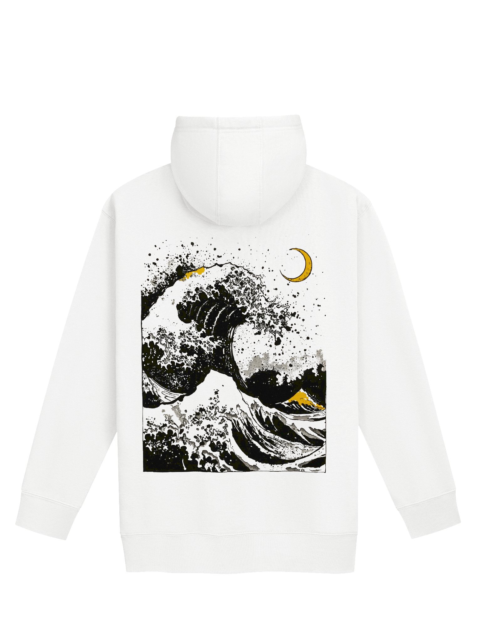HAZARD EDITION: Electric Yellow & Black Ink Graphic Premium Hoodie & Sweatshirt Collection product image (9)