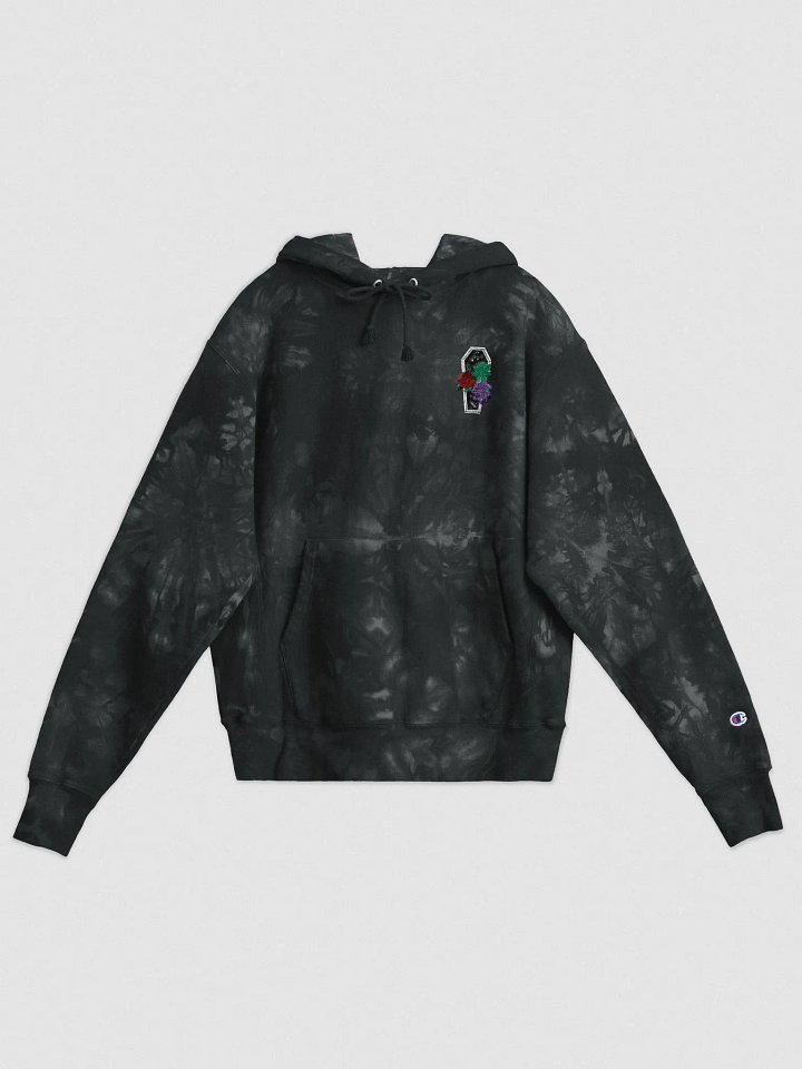 Floral Coffin Champion Tie-Dye Hoodie product image (2)
