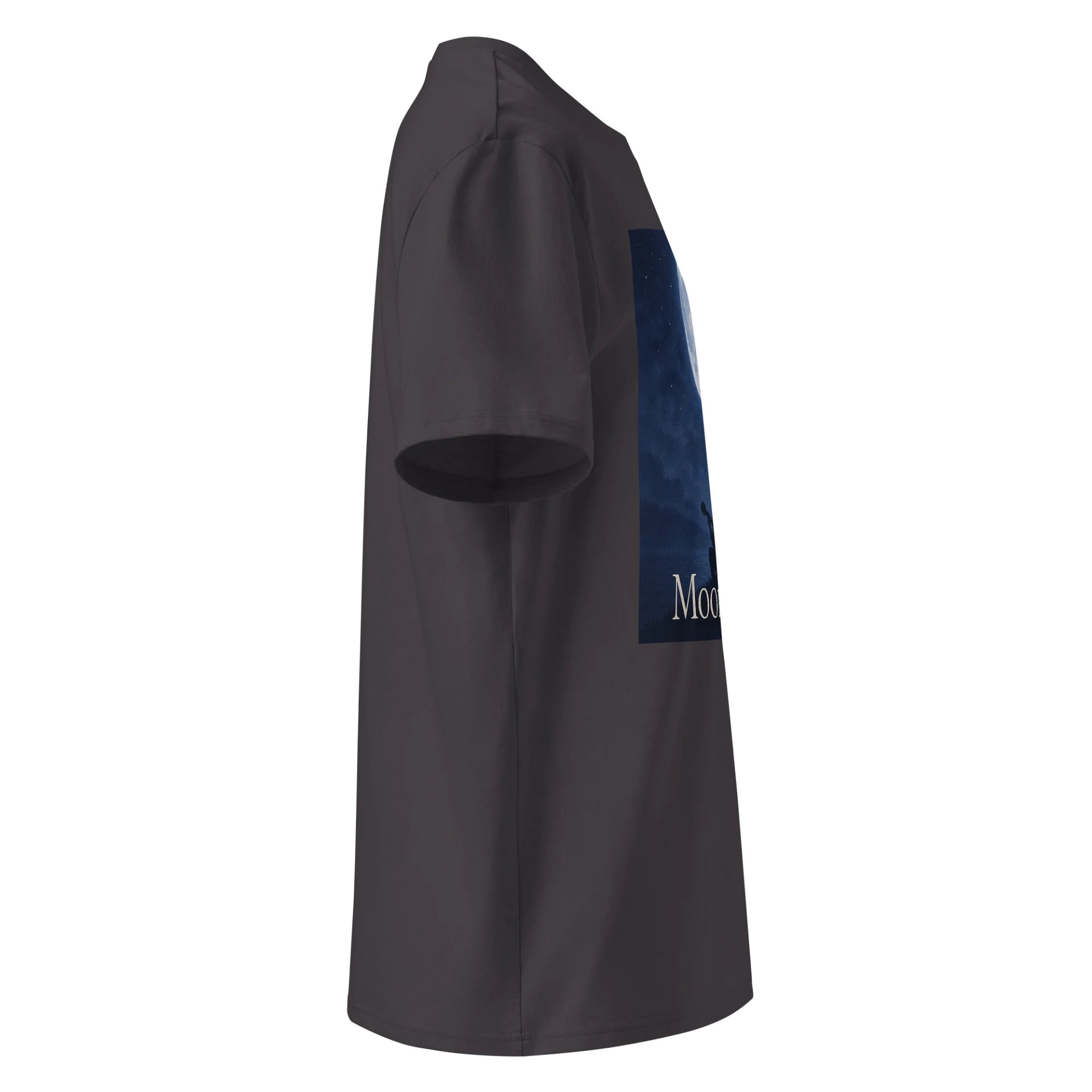 Moonlight Album Cover Ribbed Collar T-Shirt - Show your Support with Style - Menswear, Womenswear - 100% Organic Cotton product image (33)