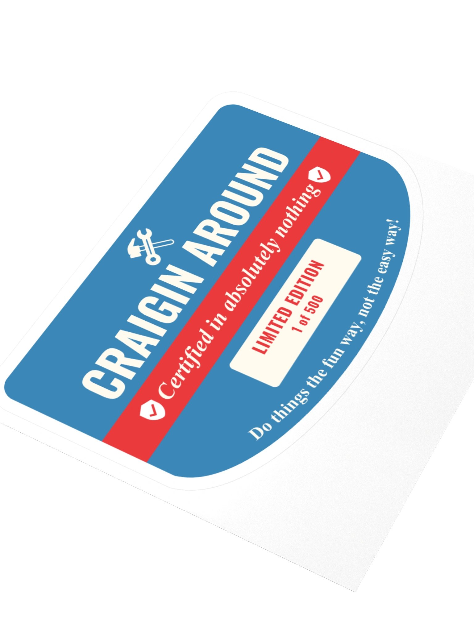 Craigin Around Sticker: First Edition product image (3)