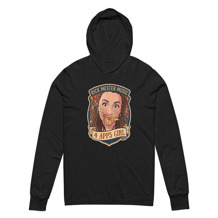 Rick Mester - 4 Apps Girl Hooded T-Shirt product image (2)