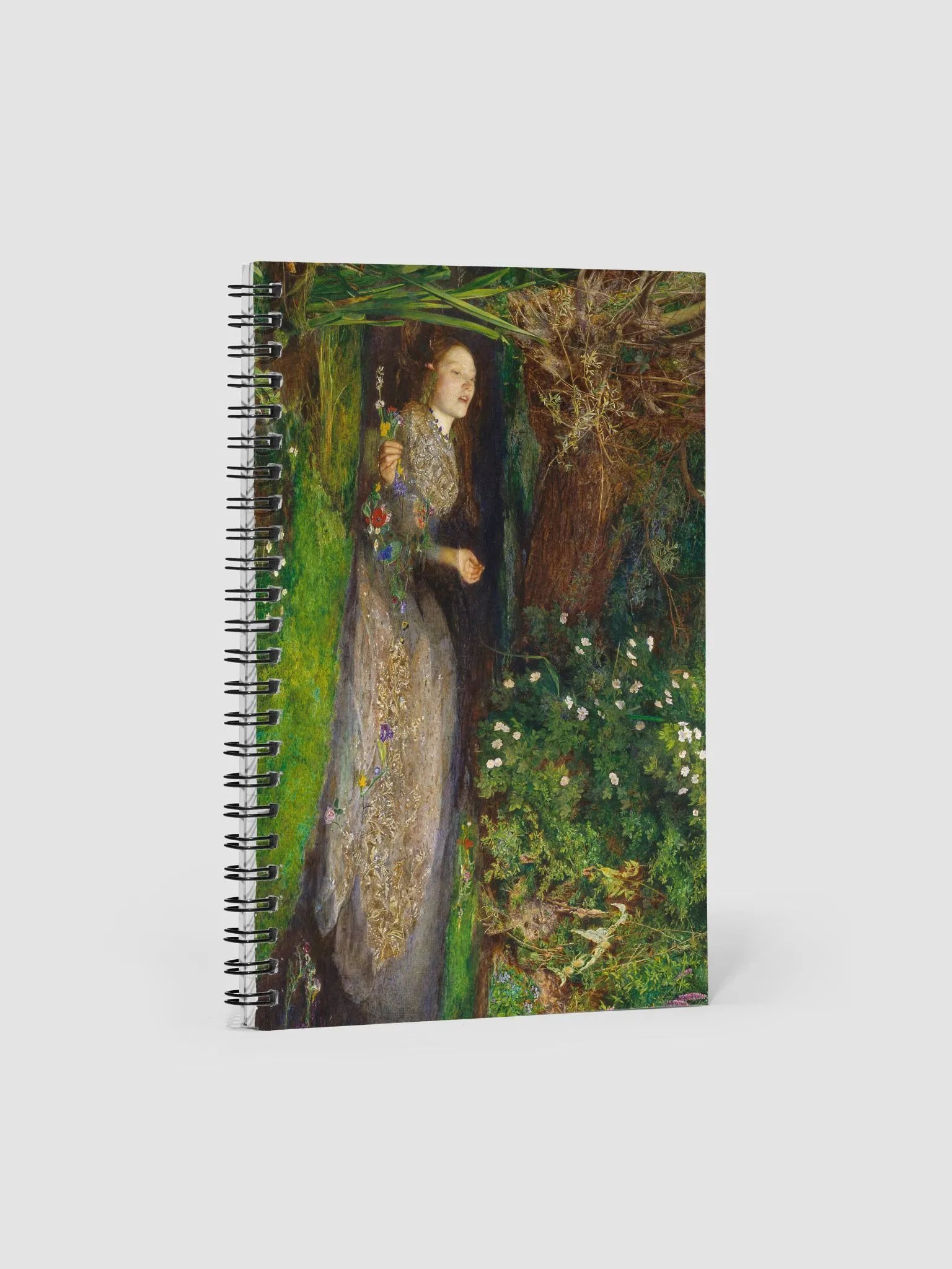 ''Ophelia'' by John Everett Millais Spiral Notebook product image (4)