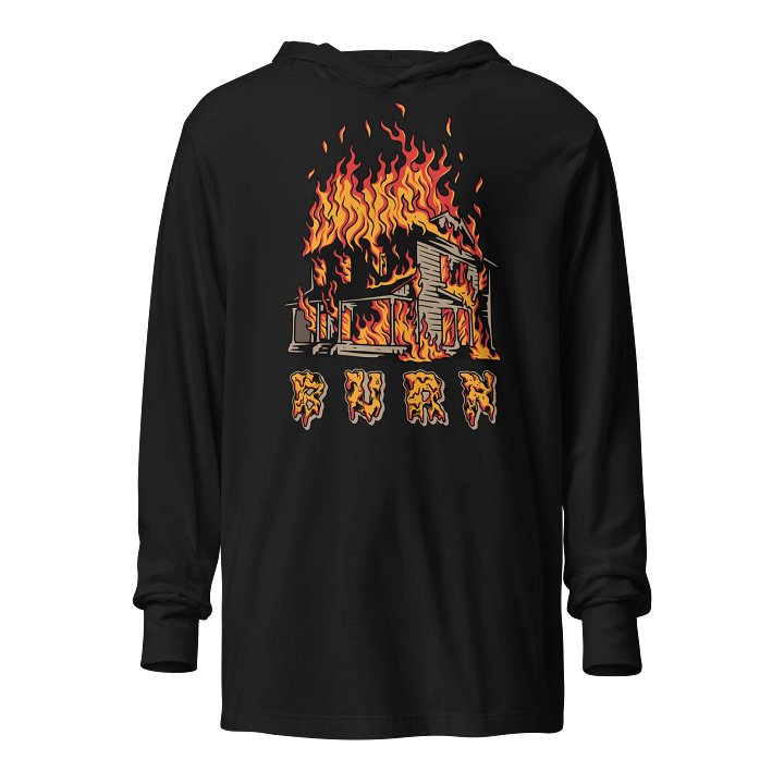 BURN Hooded Long Sleeve product image (1)