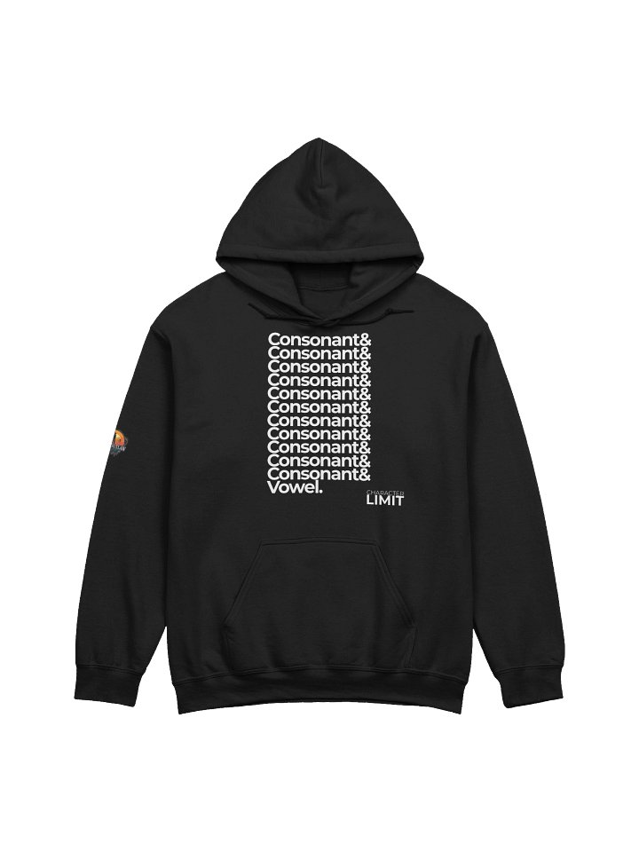 Character Limit Consonant& Classic Hoodie product image (1)