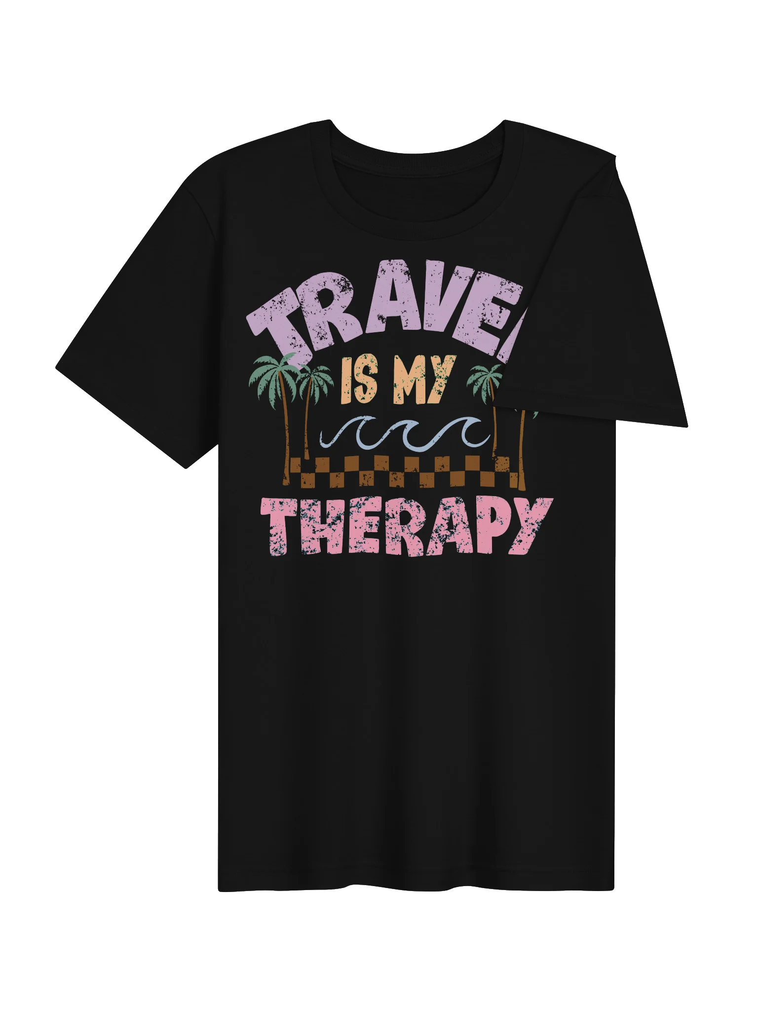 Travel Is My Therapy T-Shirt product image (4)