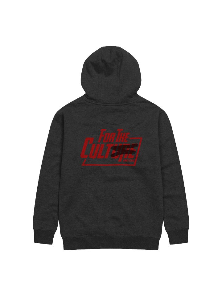 For the Culture Red / Black Hoodie product image (1)