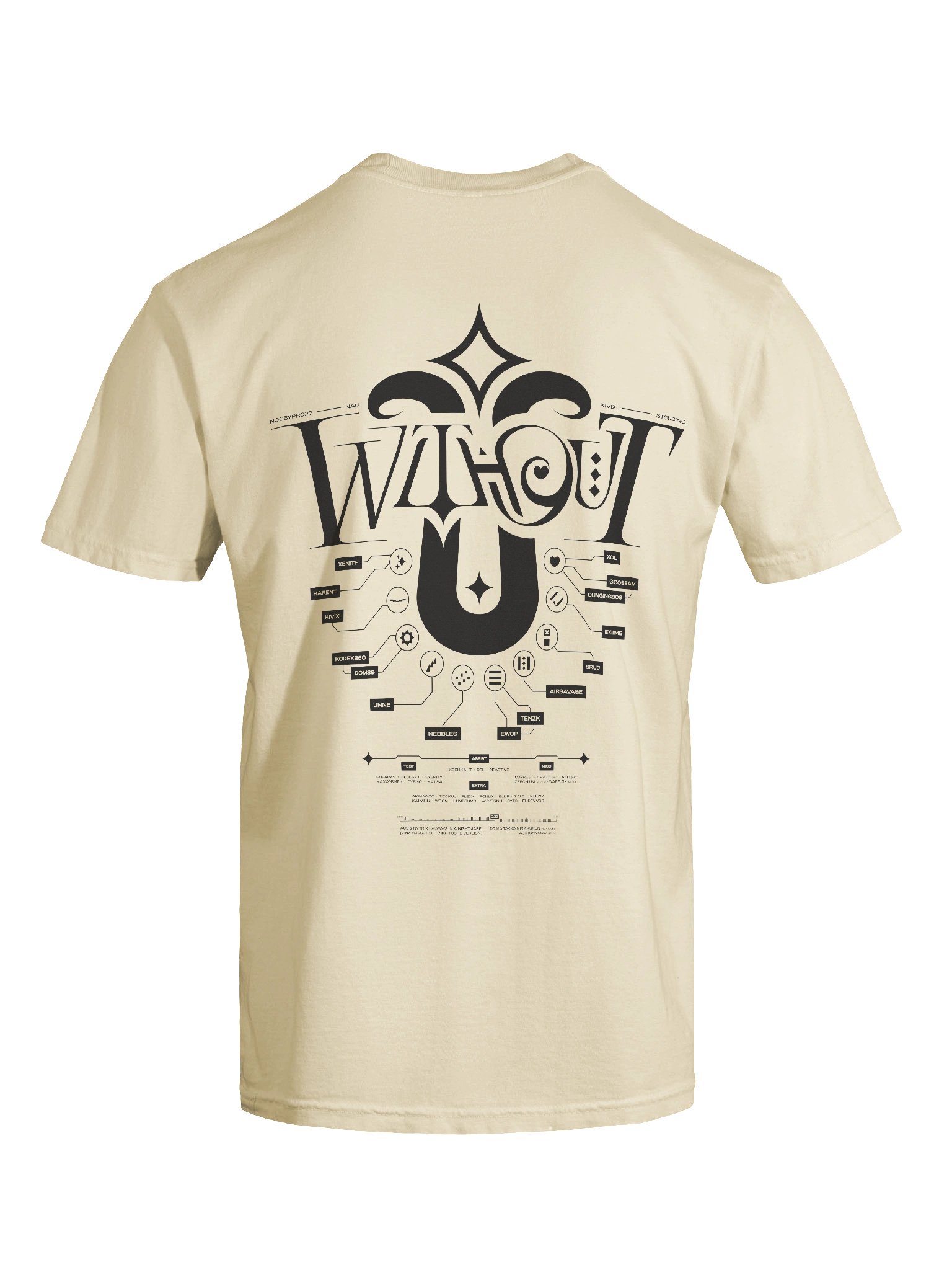 W/O U Black/Ivory Shirt product image (9)