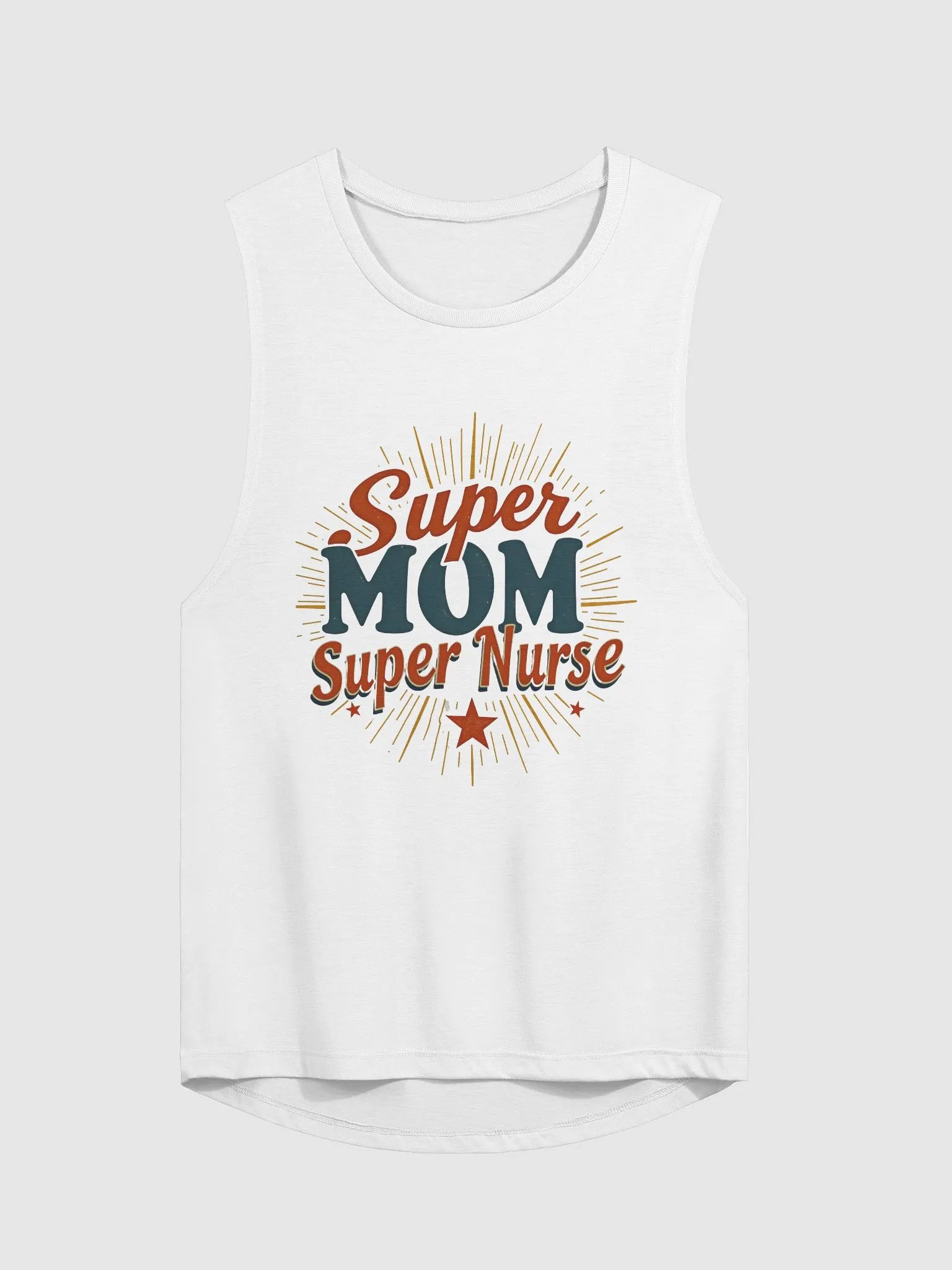 Super MOM, Super Nurse Flowy Muscle Tank product image (1)