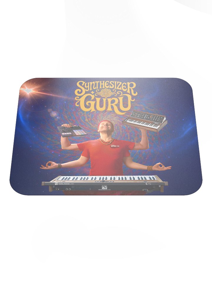 The Synthesizer Guru Mouse Pad product image (1)