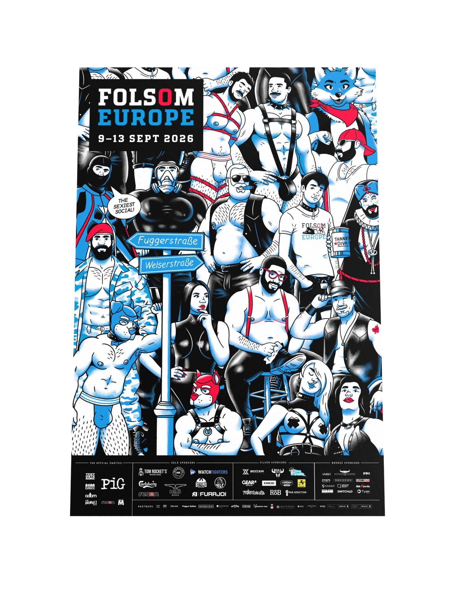FOLSOM EUROPE 2026 Poster product image (3)