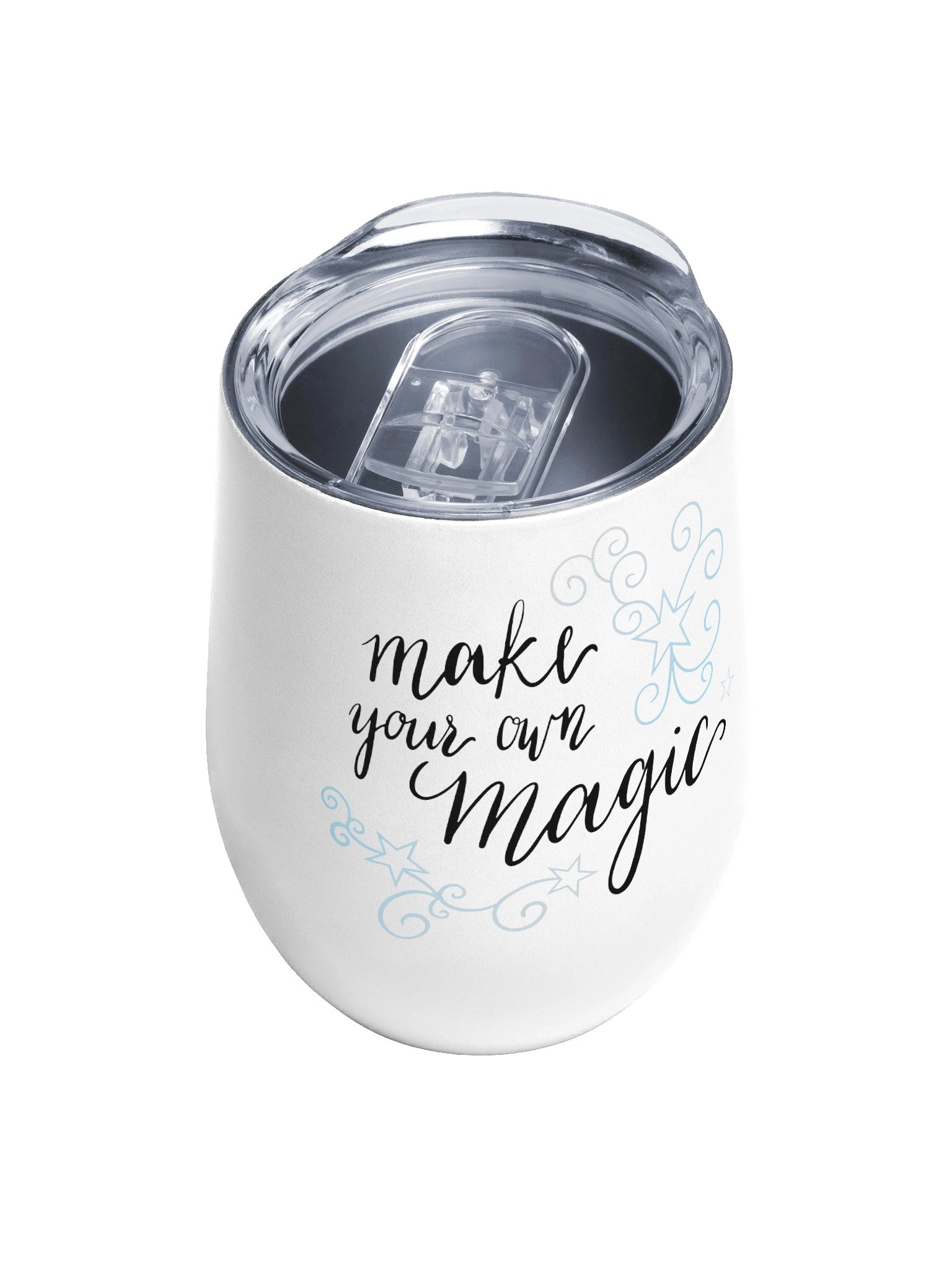 Make Your Own Magic Wine Tumbler Blue product image (4)