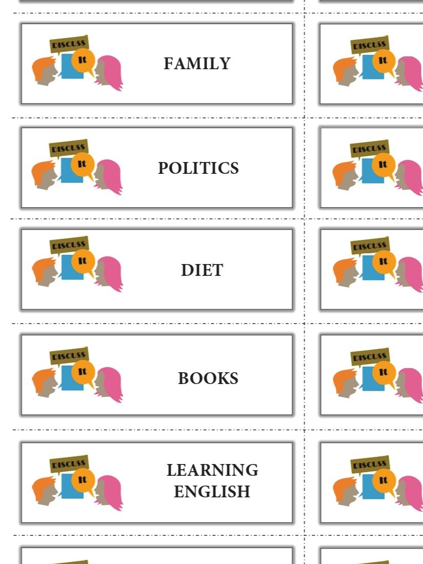 Get Speaking. Language Prompt Flashcards. product image (9)