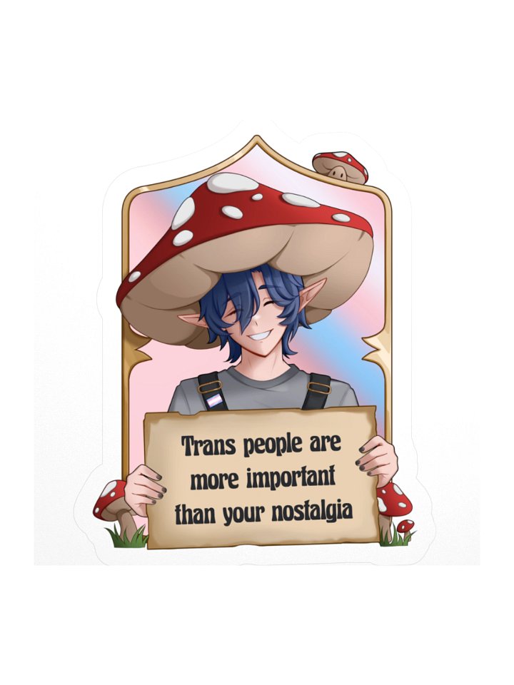 Trans charity sticker product image (1)