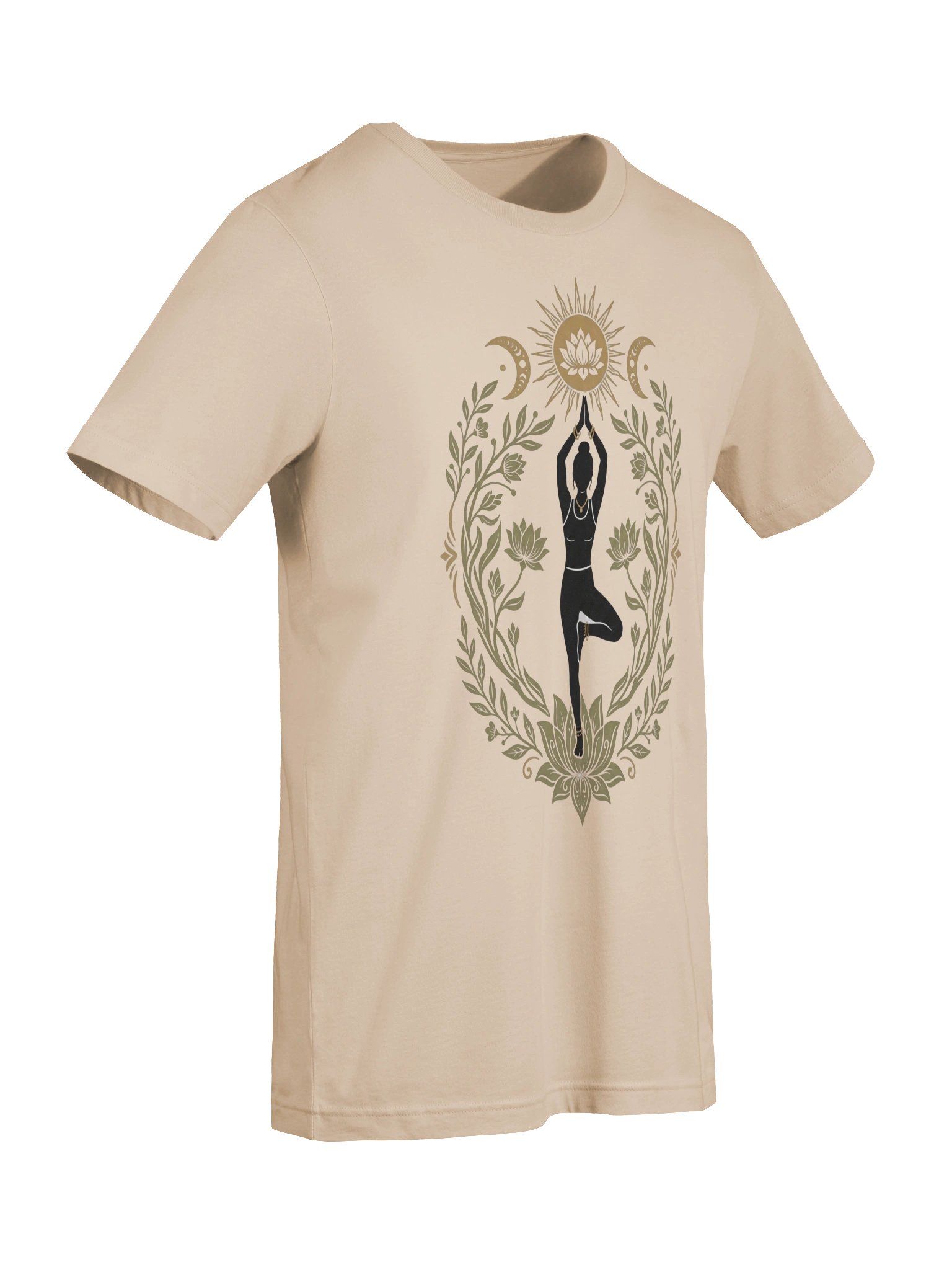 Camiseta Boho Postura del Árbol Mística | Camiseta de Yoga Enraizad product image (6)