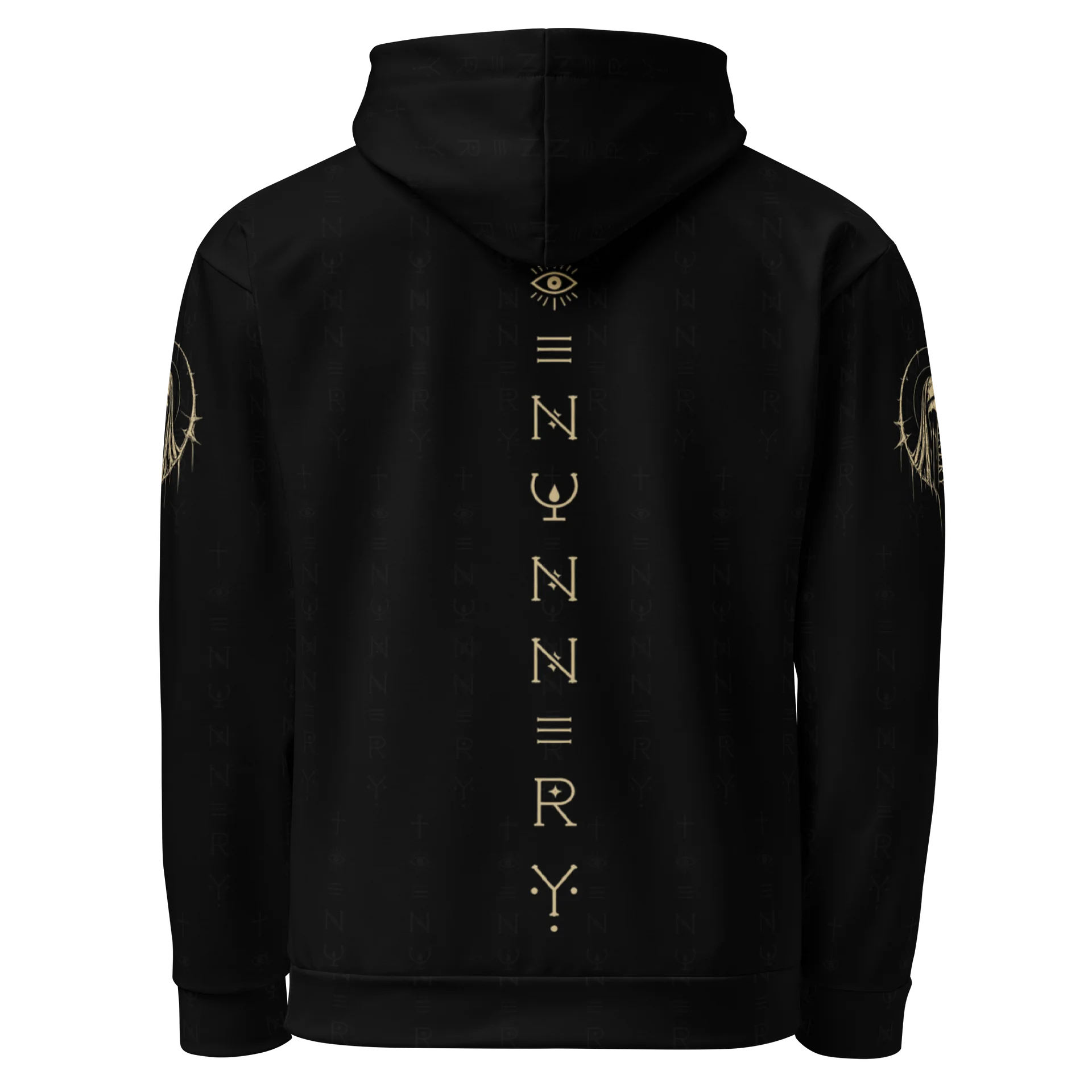 Special Edition - The Nunnery Singular Rune Obsidian Full Print Hoodie product image (3)
