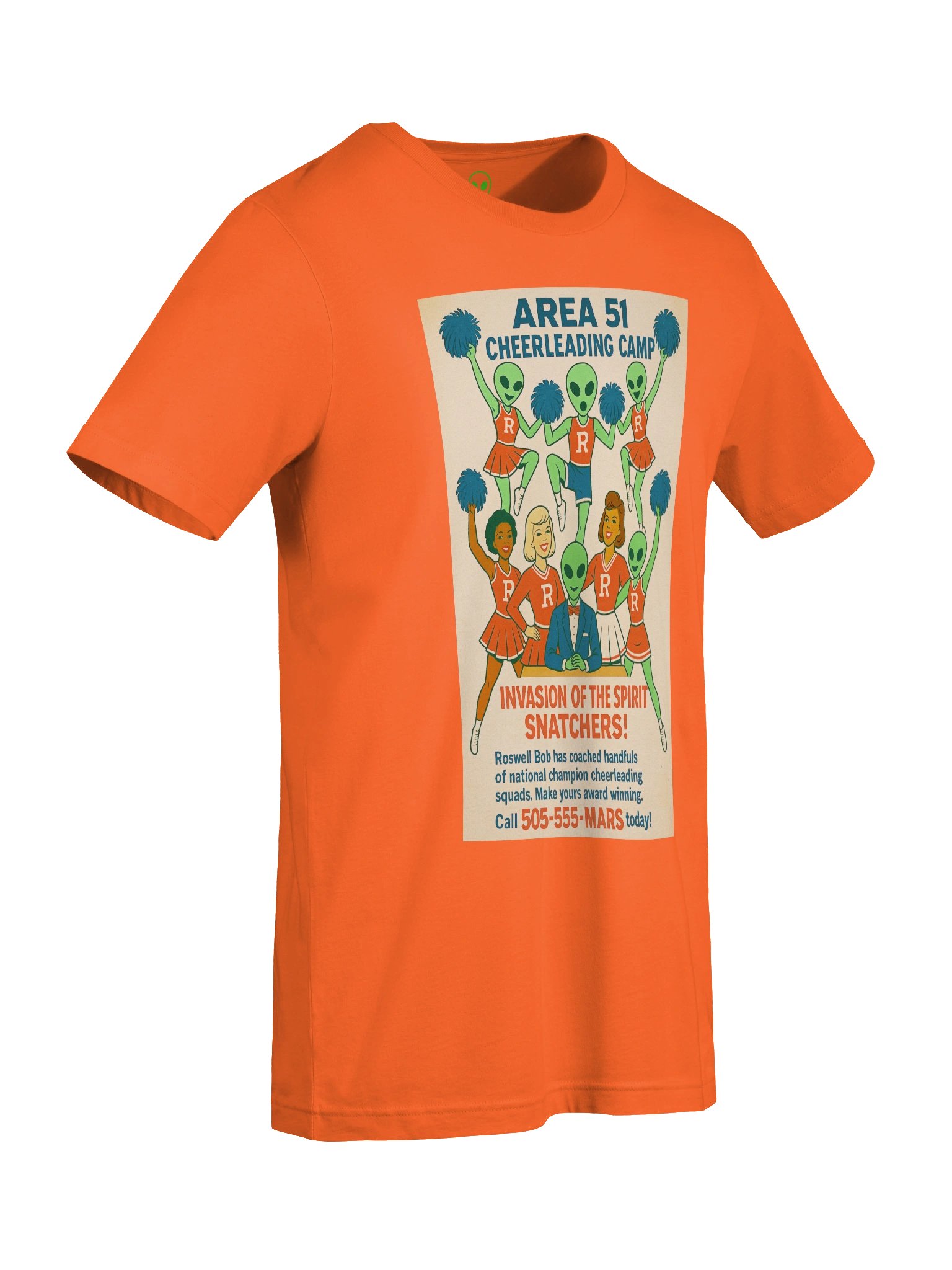 Area 51 Cheerleading Camp Roswell Aliens 1950's Retro Concert Tee Fit Unisex T-Shirt product image (57)