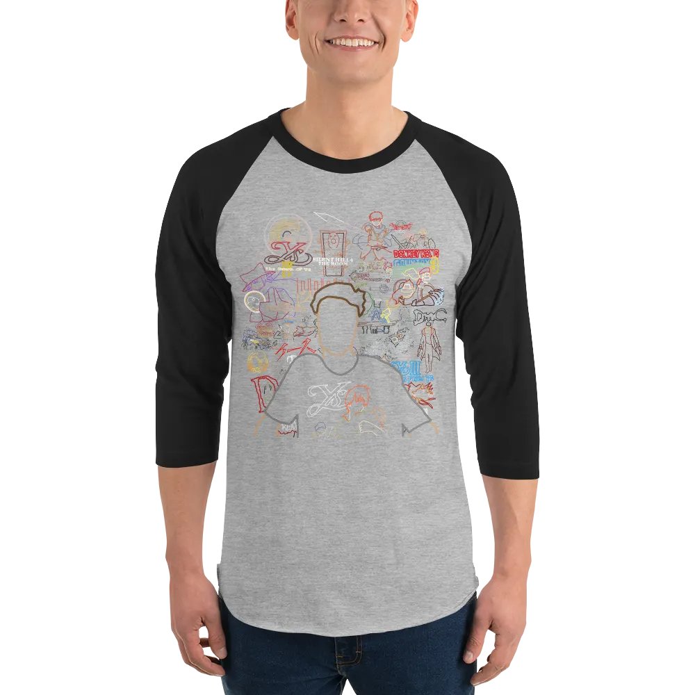 The Game Wall - 3/4 Sleeve + Back product image (3)