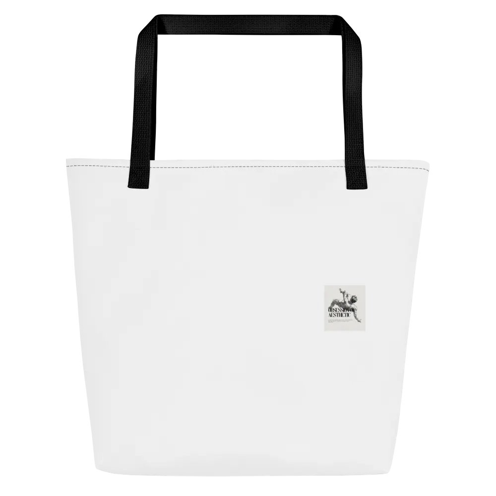 ''Joan of Arc'' by Rossetti Large Tote Bag w/ Pocket product image (2)