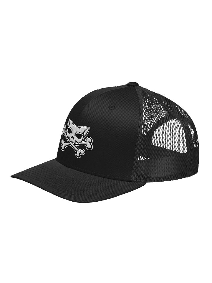 White Skull Women's Trucker Hat product image (9)