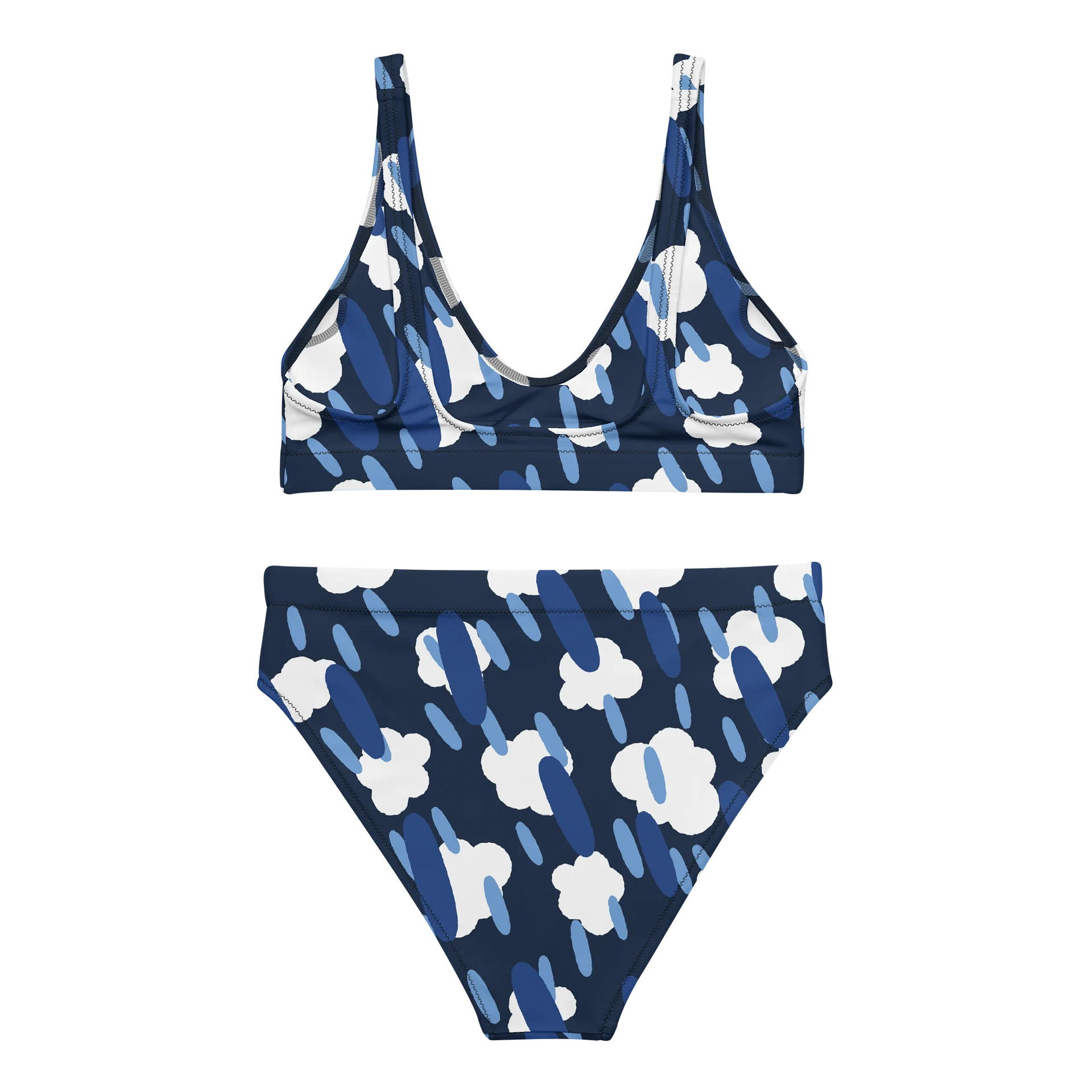 Midnight Drift High-Waisted Bikini product image (3)