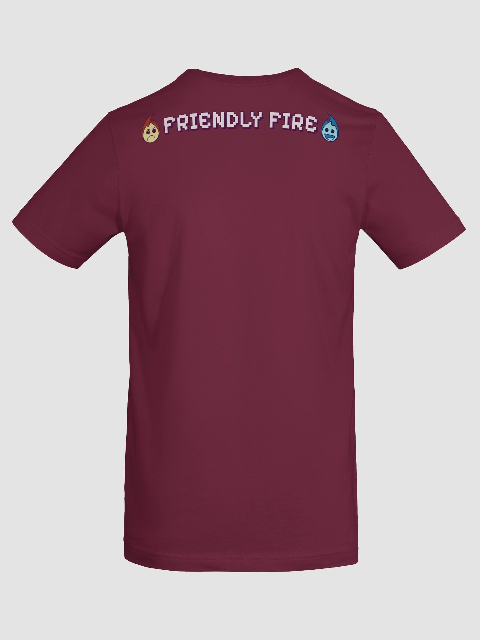 Friendly Fire - Super Soft Maroon Tee product image (8)