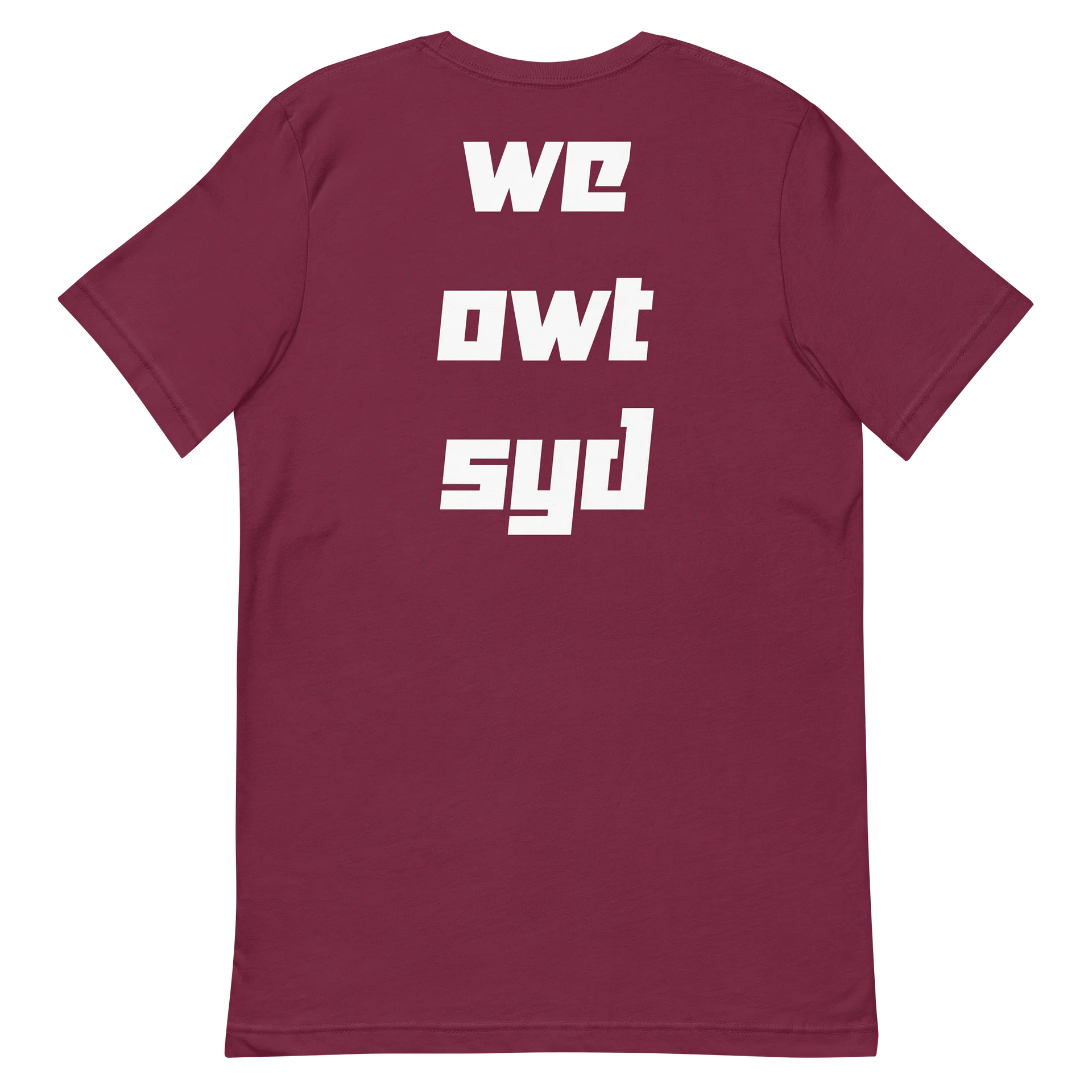 WeOwtsyd Gen 2 Premium T-Shirt - Alt Maroon product image (6)