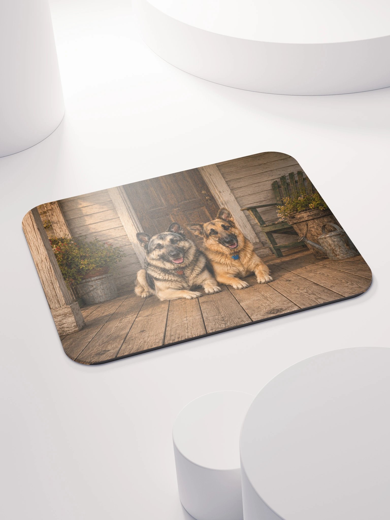 Home With Boone & Bear — Mouse Pad product image (4)